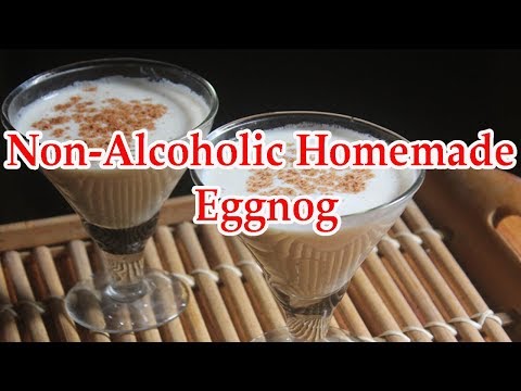 How To Make Non alcoholic Homemade Eggnog Recipes Videos #088