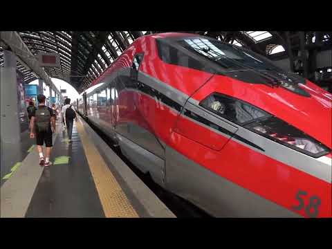 Train trip Frecciarossa 1000 9547 Milano Centrale - Roma Termini