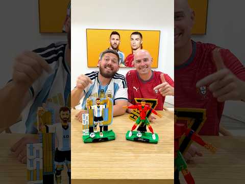 Ronaldo vs Messi Lego