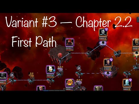 Variant #3 Ch. 2.2 - vs Gwenpool, Black Panther, Venom the Duck, Guillotine, Domino, Storm | MCOC