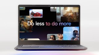 Lenovo NEW! Chromebook Plus Do Less To Do More + Gemini Video
