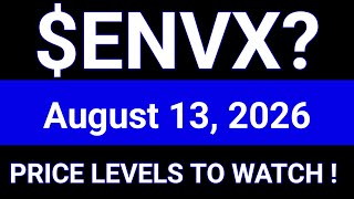 ENVX Stock Analysis | Enovix Corporation | August 13, 2026