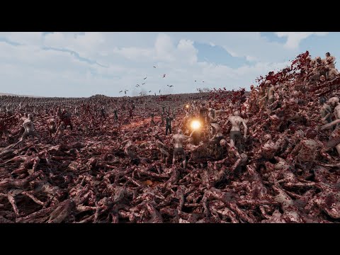 6.000.000 Million Zombies Fight Through The Ages - Ultimate Epic Battle Simulator 2