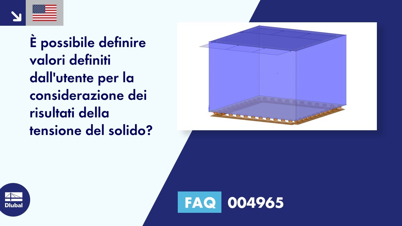 FAQ 004965 | È possibile definire valori definiti dall&#39;utente per la considerazione dei risultati della tensione del solido?