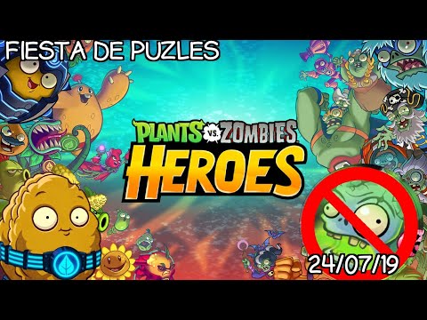 PvZ Heroes - Fiesta de Puzles - Lidiar con gigantes gaseosos - 24/07/19