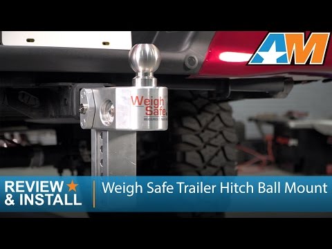 1997-2017 Ford F-150 Weigh Safe Trailer Hitch Ball Mount - 6\" Drop Review & Install