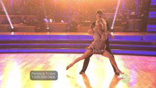 DWTS 15   Pamela Anderson &amp; Tristan MacManus CHA CHA 120926091036
