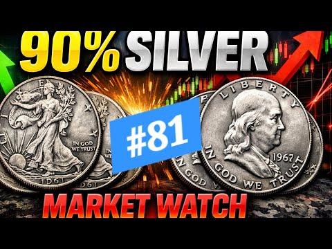 90% SILVER JUNK SILVER PRICES move higher again.