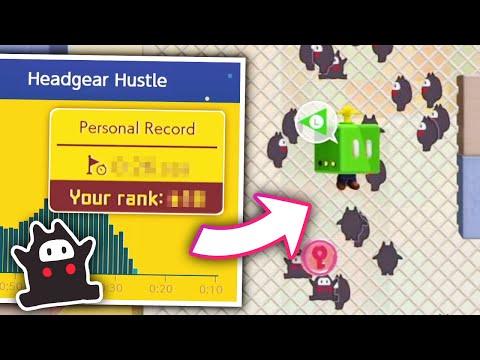 My Journey to TOP 20 in the WORLD on This NEW Ninji Speedrun (Headgear Hustle) — Super Mario Maker 2