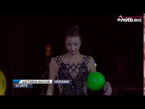 Viktoria Mazur Ball - Euskalgym 2017