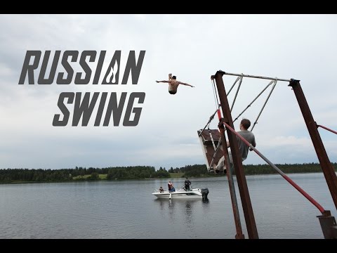 Insane Russian Swing Stunt