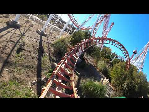 On-ride point of view of Viper
