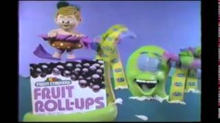 Fruit Roll Up Commercial From The 80's