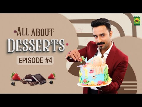 Vanilla Cake With Swiss Meringue Buttercream | All About Desserts Episode 04 | Junaid | MasalaTV