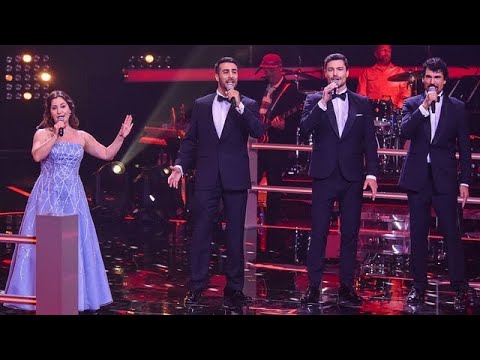 Laszlo, Germán & Val vs. Anna Vichery mit "Time To Say Goodbye" von Bocelli