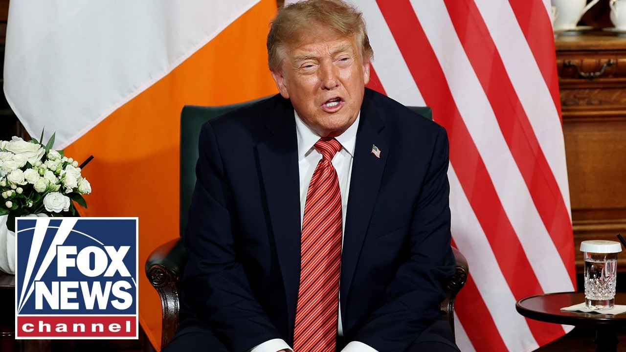 Trump 'MAKES WAVES' in Ireland on 'deeply divided' topic