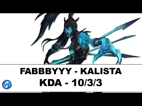 Fabbbyyy(Kalista) vs xPecake(Graves) - NA SoloQ