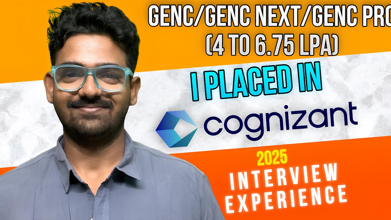 I Got Placed in Cognizant | Cognizant interview experience 2025