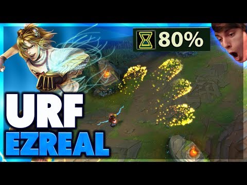 MY BEST URF CHAMP (INSANE URF PLAYS) | URF EZREAL FULL GAMEPLAY - BunnyFuFuu