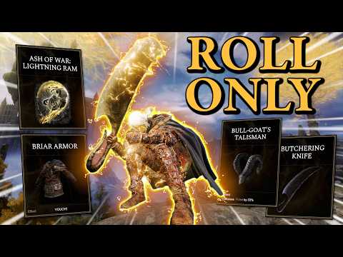 Beating Elden Ring By ROLLING... But My Build Is ACTUALLY GOOD!