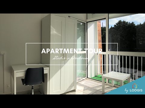 Apartment Tour // Furnished Studio 14m2 in Toulouse – Ref : 1T122634