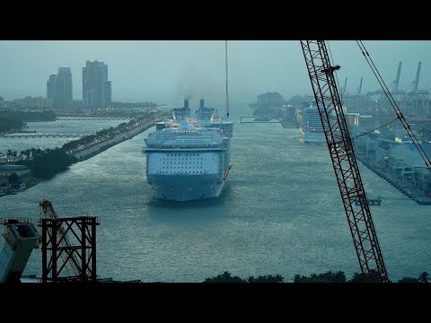 🔴 Port Miami Cruise Ship Terminals - LIVE