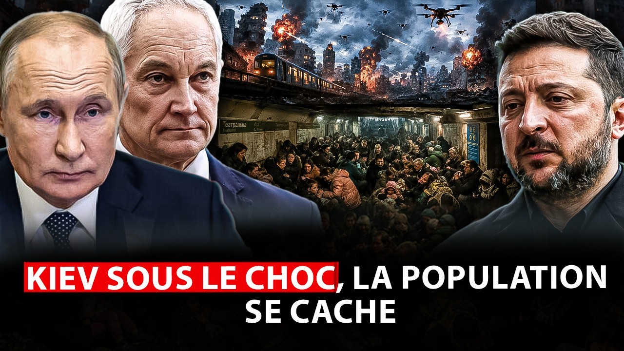 La Russie frappe encore, des explosions retentissent à Kiev !