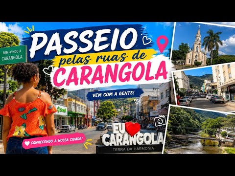 JA OUVIU fala dessa CIDADE?CARANGOLA MINAS GERAIS?vamos de PASSEIO 