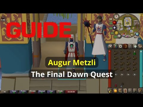 Augur Metzli Guide - The Final Dawn Quest OSRS