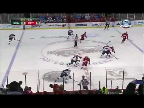 Minnesota Wild Vs Detroit Red Wings - Highlights 1/25/13