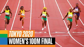 Women&#39;s 100m final 🏃‍♀️ | Tokyo Replays