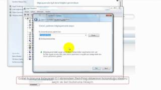 Zed-Prog Driver Tanıtma (windows Vista ve windows 7)