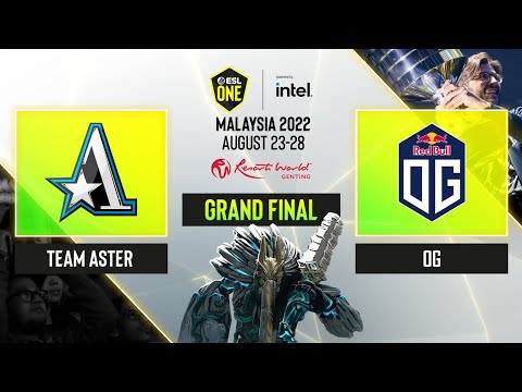 Dota2 - Team Aster vs OG - Game 2 - ESL One - Malaysia 2022 - Grand Final