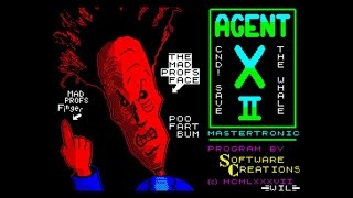 Agent X II on ZX Spectrum - Poo Fart Bum (Hidden Text)