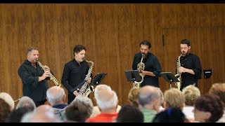 Saxofollia Saxophone Quartet -  S. Barber - Adagio