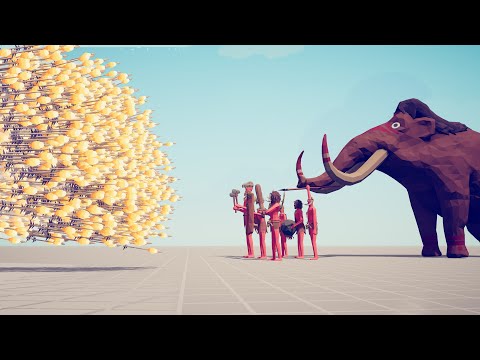 TRIBAL FACTION vs EVERY GOD - Totally Accurate Battle Simulator TABS