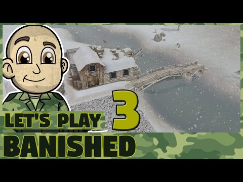 Sheep, It's What's For Dinner! - Banished Ep 3 - Let's Play Banished Gameplay