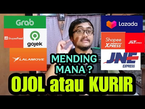 KITA BANDINGKAN PENDAPATAN, RESIKO & CARA KERJA OJOL VS KURIR PAKET
