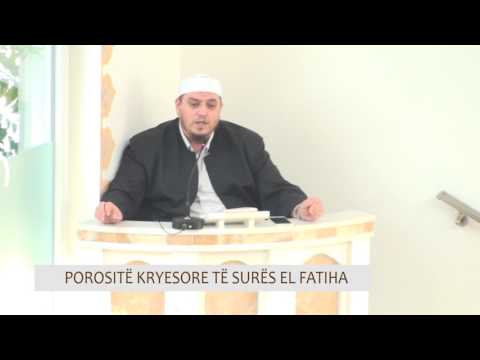 Porositë kryesore të surës El Fatiha - Hoxhë Talha Kurtishi