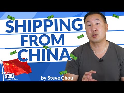 Part of a video titled The Fastest And Cheapest Way To Ship From China To The US