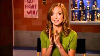 GLEE Season 3 Jayma Mays Interviews (Emma) video