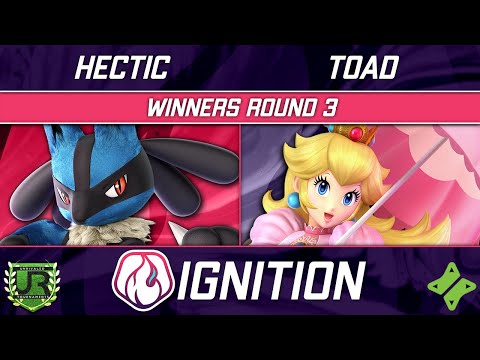 Ignition 242 WINNERS ROUND 3 - hectic (Sephiroth, Lucario) vs NU PPA | Toad (Peach)
