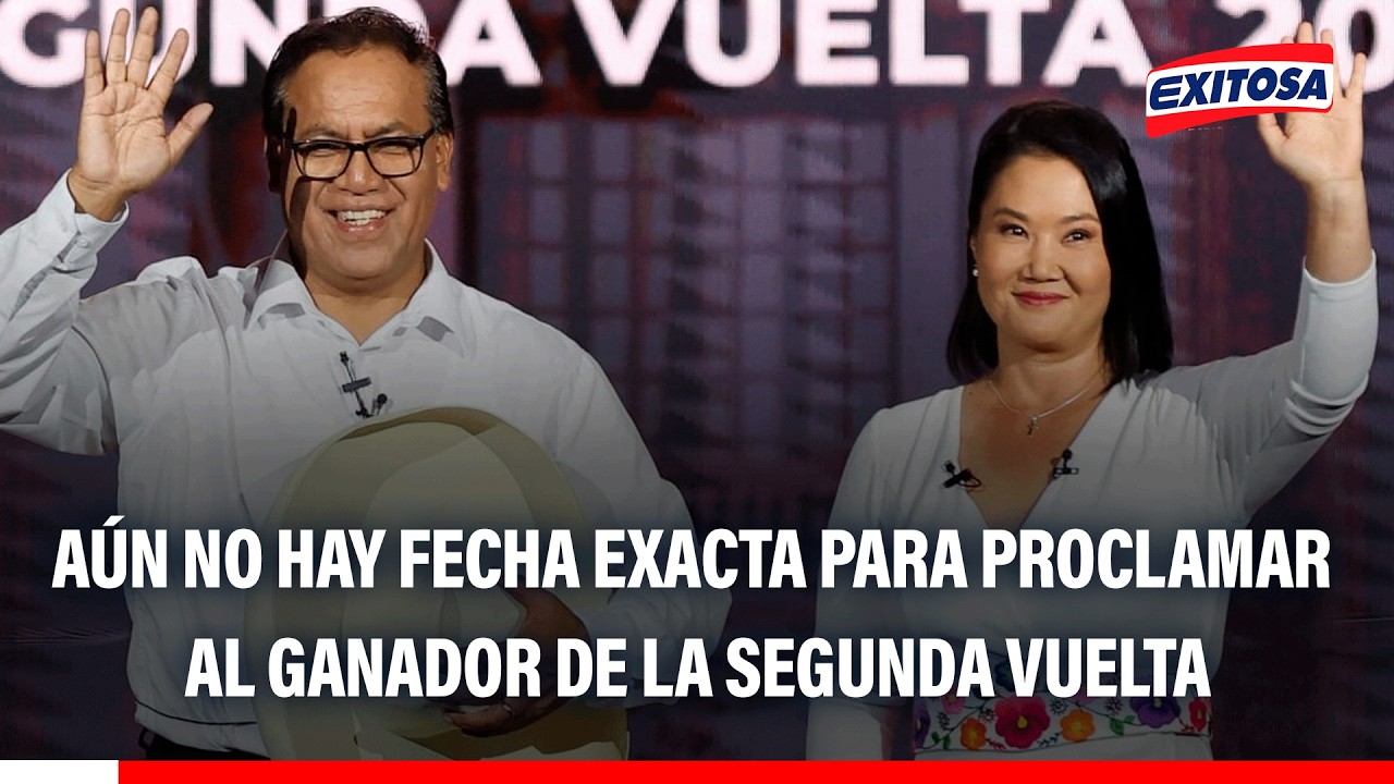 🔴🔵 Proclamación del vencedor de la segunda vuelta siguen sin tener fecha establecida, indica abogada
