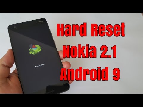 How to Hard Reset Nokia 2.1 TA-1080.Remove pin,pattern,password lock.