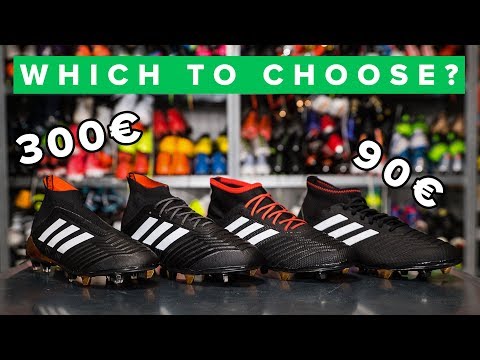 CHEAP vs EXPENSIVE adidas Predator 18+ football boots explained