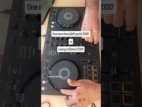 One More Time (Daft Punk)🔥 vs Losing It (Fisher) #electronic #dj