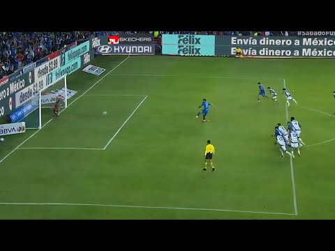 Gol de Gabriel Fernández hoy Pachuca vs Cruz Azul 0×1 Liga MX 2025