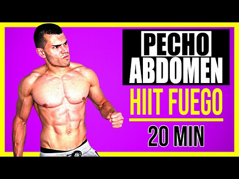 ☣️ [20 MIN] ABS and CHEST Workout at HOME *Without Equipment* (HIIT MODE)