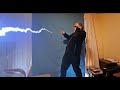 Lightning bolt from finger