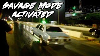 BLUE MONEY MALIBU FISHED AND FINALLY CAUGHT A BITE! HUSTLE HARD RACING  GBODY VS MUSTANG GRUDGE RACE
